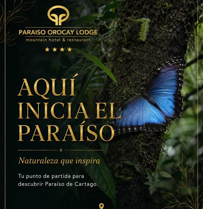Imagen promocional del Valle de Orosi desde Paraíso de Cartago.