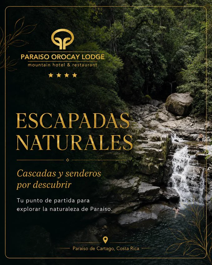 Imagen promocional de escapada natural desde Paraíso Orocay Lodge.
