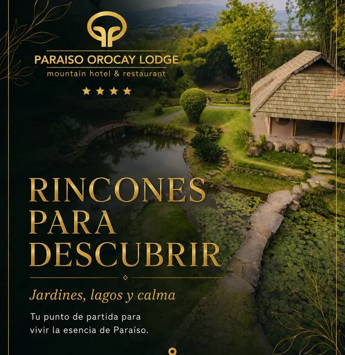 Imagen promocional de un jardín y paisaje en Paraíso de Cartago.